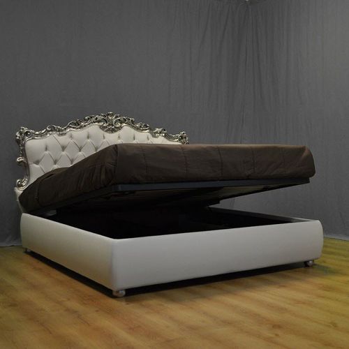 Letto king size - ILARIA - VAMA Divani - in stile / imbottito / con testiera