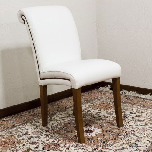 Sedia da pranzo classica - MOCASSINA - VAMA Divani - da interno / in tessuto / in pelle
