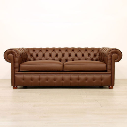 Divano chesterfield - VAMA Divani - in tessuto / in pelle / su misura