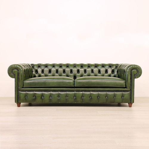 Divano letto - England - VAMA Divani - compatto / chesterfield / in tessuto