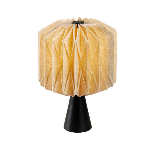 Lampada da tavolo - CHIFUMI - CFOC - in lino / in tessuto / in legno tinto
