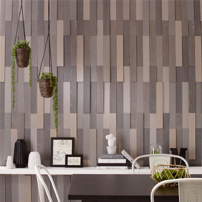Pannello decorativo di rivestimento - URBAN - TIMBERWALL - da parete / per interni / in legno