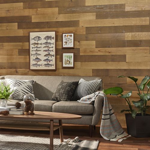 Pannello decorativo di rivestimento - HERITAGE BROWN - TIMBERWALL - da parete / per interni / in legno