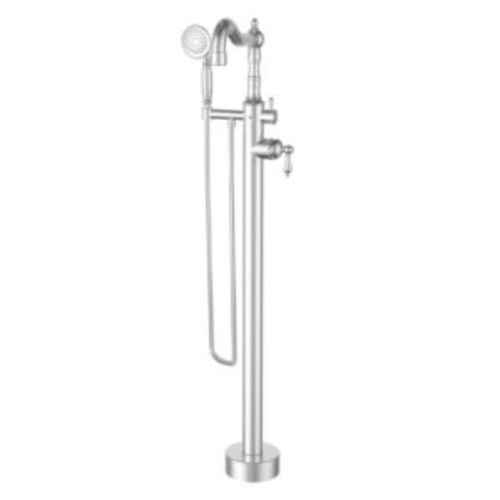 Miscelatore da vasca - ARDMORE™ - JACUZZI - a pavimento / in ottone cromato / da bagno