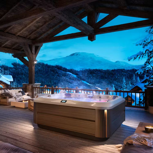 Spa fuoriterra - J-385™ - JACUZZI - quadrata / d'angolo / 6 posti