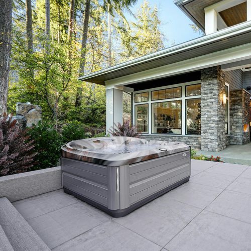 Spa fuoriterra - J-485™ - JACUZZI - rettangolare / 7 posti / in acrilico
