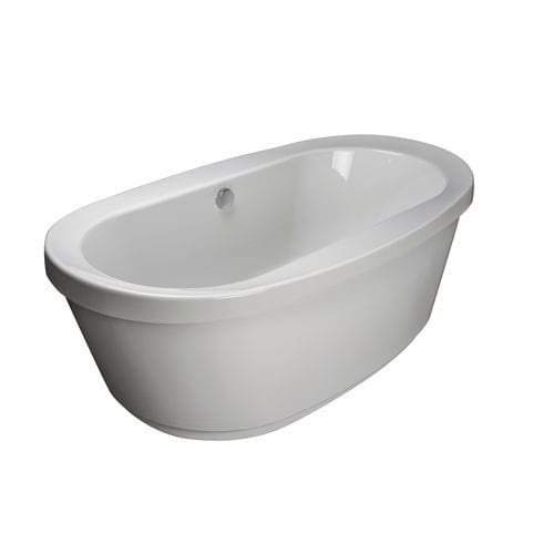 Vasca da bagno ovale - INIZIO™ - JACUZZI - ad isola / per ambiente abitativo / in acrilico