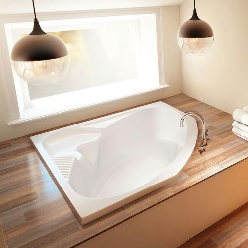 Vasca da bagno d'angolo - CAPELLA® - JACUZZI - integrata / per ambiente abitativo / in acrilico