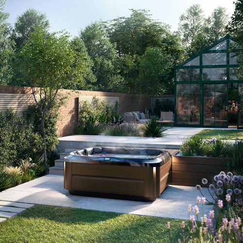 Spa fuoriterra - J-355&trade; - JACUZZI - rettangolare / 6 posti / in acrilico