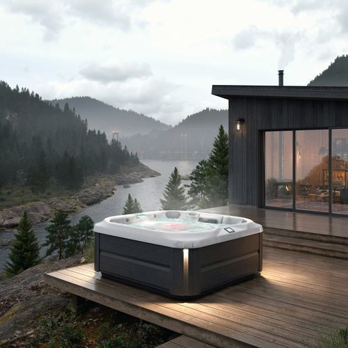 Spa fuoriterra - J-345&trade; - JACUZZI - quadrata / 7 posti / in acrilico