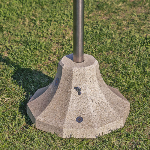Base per ombrellone in calcestruzzo ad alte prestazioni - 218 - Encho Enchev - ETE - in marmo / in acciaio inossidabile / in granito