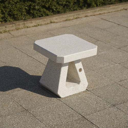 Sgabello design originale - 191 - Encho Enchev - ETE - in calcestruzzo ad alte prestazioni / in marmo / in granito