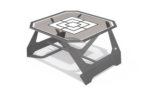 Tavolo shuffleboard per esterni - 386 - Encho Enchev - ETE - contemporaneo / per parcheggio / per parco giochi
