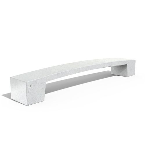 Panca per spazi pubblici design minimalista - 335 - Encho Enchev - ETE - in marmo / in granito / in fibrocemento ad alte prestazioni