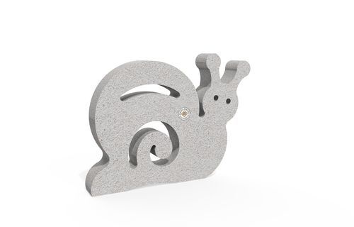 Dissuasore di sosta - SNAIL - Encho Enchev - ETE - decorativa / fissa / in cemento armato