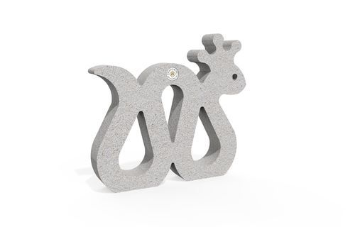 Dissuasore di sosta - SNAKE 480 - Encho Enchev - ETE - decorativa / armata / in cemento armato