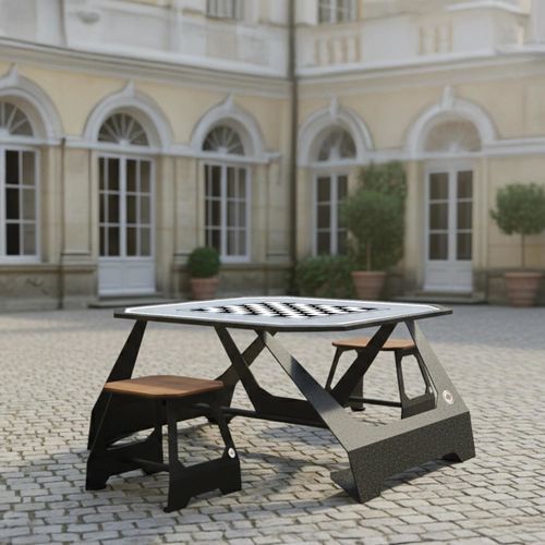 Tavolo shuffleboard per esterni - 386 - Encho Enchev - ETE - contemporaneo / per parcheggio / per parco giochi