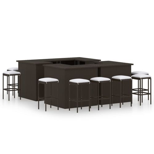 Mobile bar da giardino per uso residenziale - vidaXL 16-tlg : 3064928 - desayo
