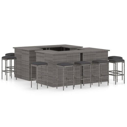 Mobile bar da giardino per uso residenziale - vidaXL 16-tlg : 3064930 - desayo