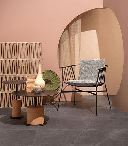 Sedia contemporanea - JEANETTE LOUNGE - SP01 design - da giardino / da interno / in tessuto