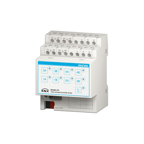 Attuatore binario DIN - EK-HE1-TP - ekinex®
