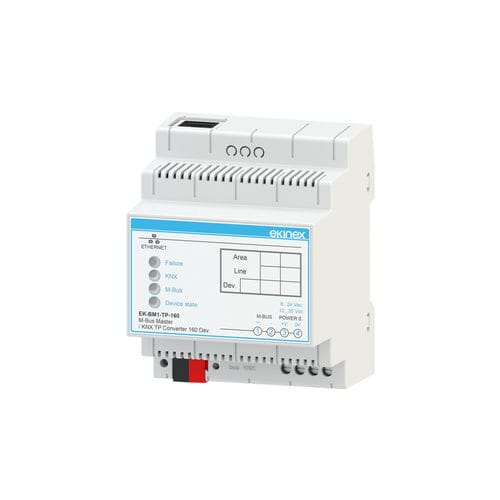 Modulo di interfaccia gateway - EK-BM1-TP-20 - ekinex® - su guida DIN / KNX