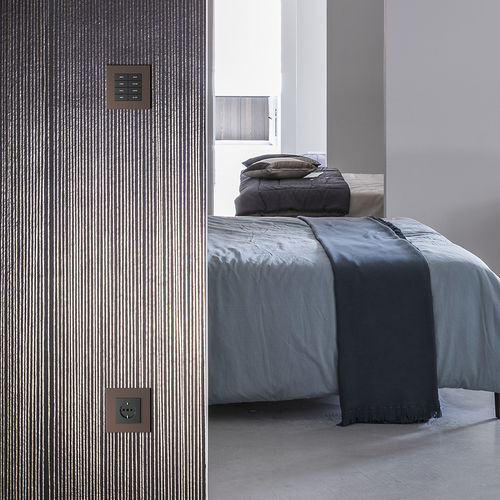 Interruttore per sistema domotico - EK-E20-TP-8T-P - ekinex® - per persiana avvolgibile / per tenda avvolgibile / per ventilazione
