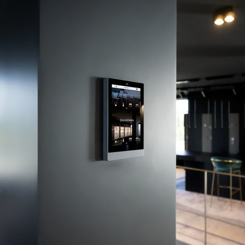 Touch screen per sistema multimedia - Delégo Panel - ekinex® - di supervisione / da incasso / a muro