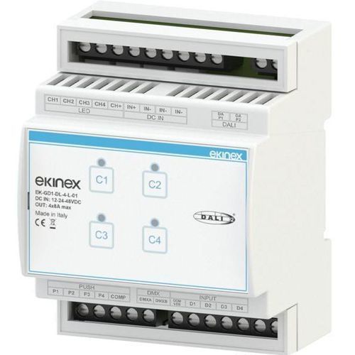 Modulo di variatore di luminosità - EK-GD1-DL-4-L-01 - ekinex®