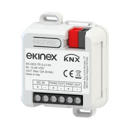 Modulo di variatore di luminosità - EK-GD2-TP-2-LV-M - ekinex®