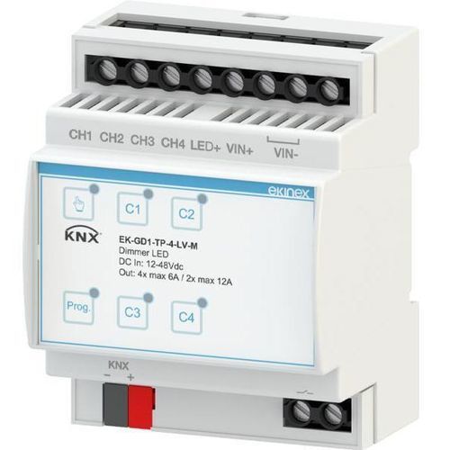 Modulo di variatore di luminosità - EK-GD1-TP-4-LV-M - ekinex®