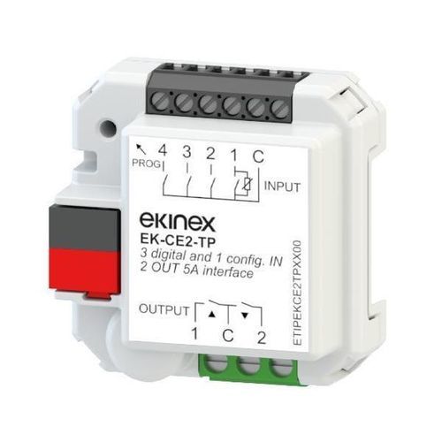 Modulo I O KNX - EK-CE2-TP - ekinex®
