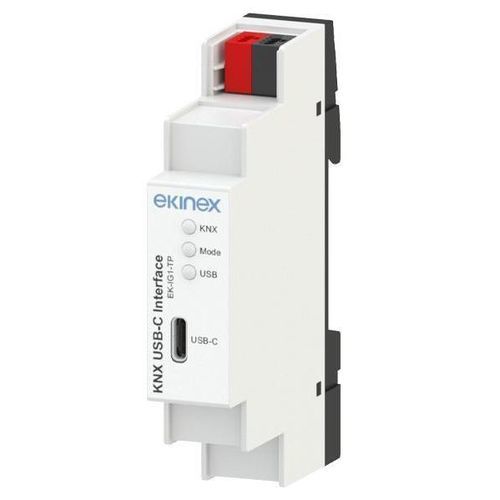 Modulo di interfaccia gateway - EK-IG1-TP - ekinex® - su guida DIN / KNX / USB
