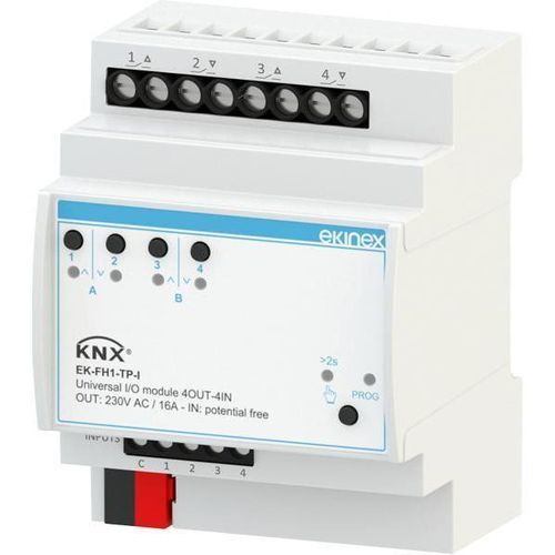 Modulo I O KNX - EK-FH1-TP-I - ekinex®