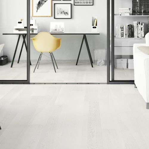 Parquet multistrato - LEMON SORBET GRANDE - Barlinek - in frassino / spazzolato / opaco
