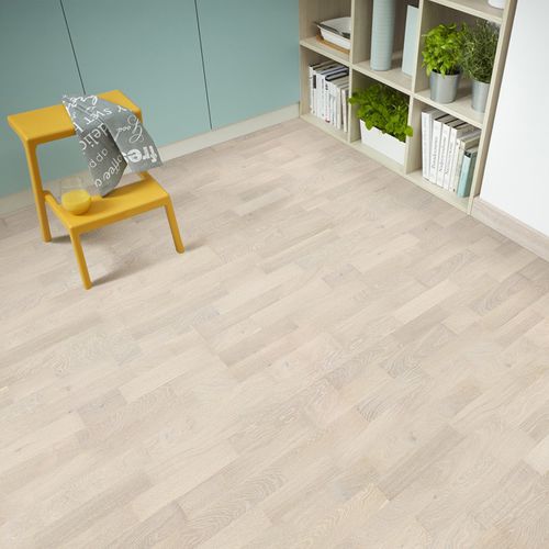 Parquet multistrato - PUDDING MOLTI - Barlinek - in rovere / spazzolato / opaco