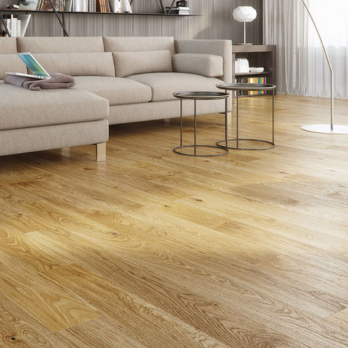 Parquet multistrato - CORIANDER PICCOLO - Barlinek - in rovere / oliato / spazzolato