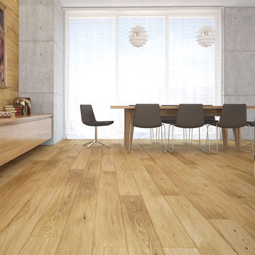 Parquet multistrato - AZURE WINDOW GRANDE - Barlinek - in rovere / opaco / laccato