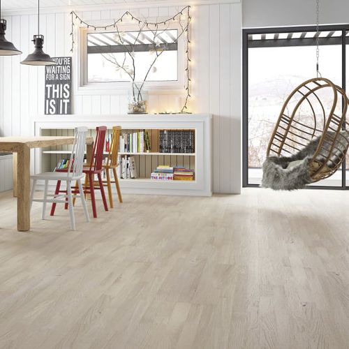 Parquet multistrato - CAPPUCCINO MOLTI - Barlinek - in rovere / spazzolato / opaco