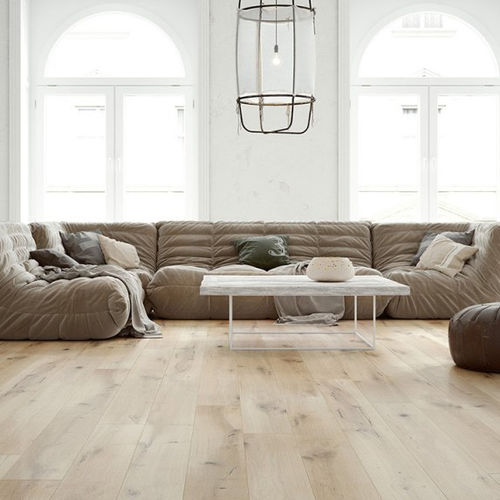Parquet multistrato - IVORY GRANDE - Barlinek - in rovere / finitura con olio naturale / spazzolato