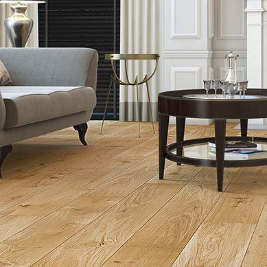 Parquet multistrato - CHEER - Barlinek - in rovere / spazzolato / opaco