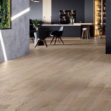 Parquet multistrato - AMARETTI MEDIO - Barlinek - in rovere / finitura con olio naturale / spazzolato