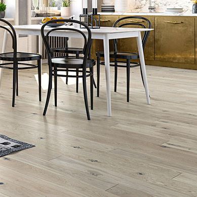 Parquet multistrato - MONT BLANC MEDIO - Barlinek - in rovere / opaco / laccato