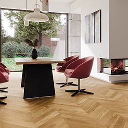 Parquet multistrato - Barlinek - in legno / in rovere / finitura con olio naturale