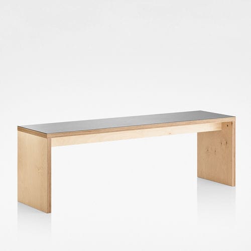 Panca contemporanea - LLLP by Nicholas Rose - in legno compensato / in betulla / in legno laccato
