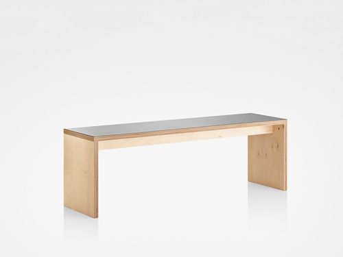 Panca contemporanea - LLLP by Nicholas Rose - in rovere / in betulla / in legno compensato
