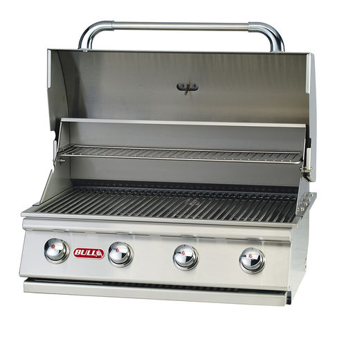 Barbecue a gas - OUTLAW - BULL EUROPE - da incasso / in acciaio inossidabile