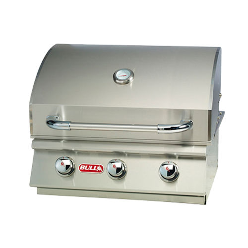 Barbecue a gas - STEER - BULL EUROPE - professionale / da incasso / in acciaio inossidabile