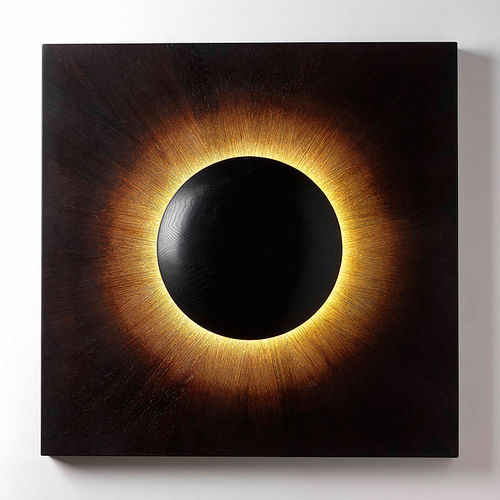 Applique contemporanea - CORONA  - David Tragen - da interno / in rovere / in wengé