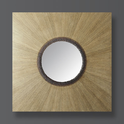 Specchio a muro - INTO THE ABYSS - David Tragen - contemporaneo / rettangolare / in wengé